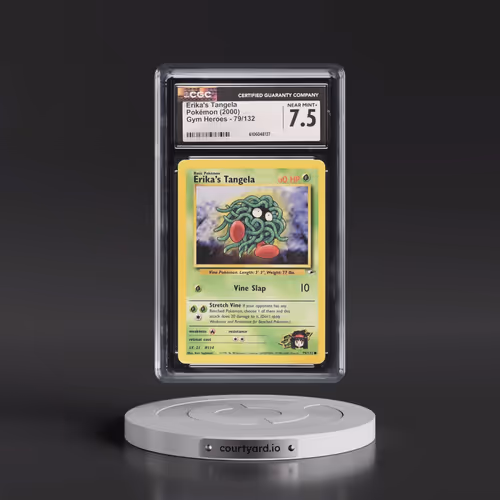 2000 Gym Heroes #79/132 Erika's Tangela (CGC 7.5 NM+)
