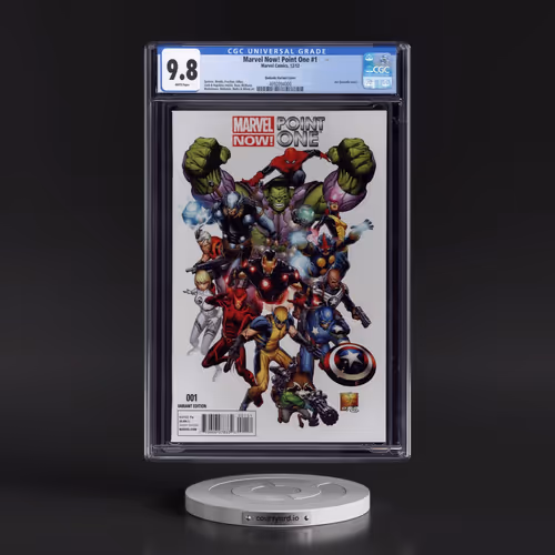Marvel Now! Point One #1 CGC 9.8 White Pages (Marvel Comics, 12/12) - Universal Quesada Variant Cove