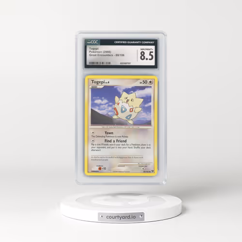 2008 Great Encounters #88/106 Togepi (CGC 8.5 NM-MT+)