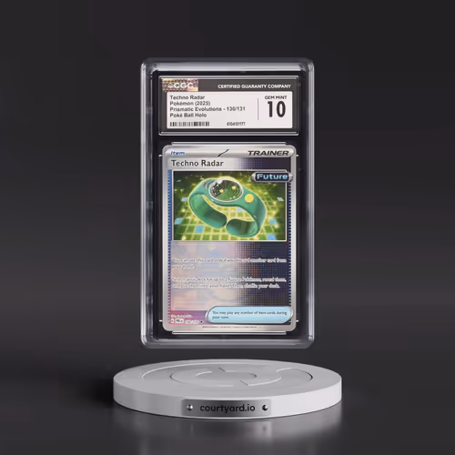 2024 Prismatic Evolutions - PRE EN #130/131 Techno Radar - Poké Ball Holo (CGC 10 GEM MINT)