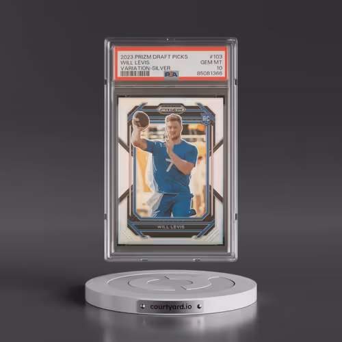 2023 Panini Prizm Draft Picks #103 Will Levis - Variation (PSA 10 GEM MINT)