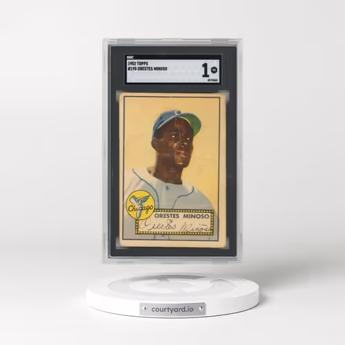 1952 Topps #195 Orestes Minoso (SGC 1 PR)