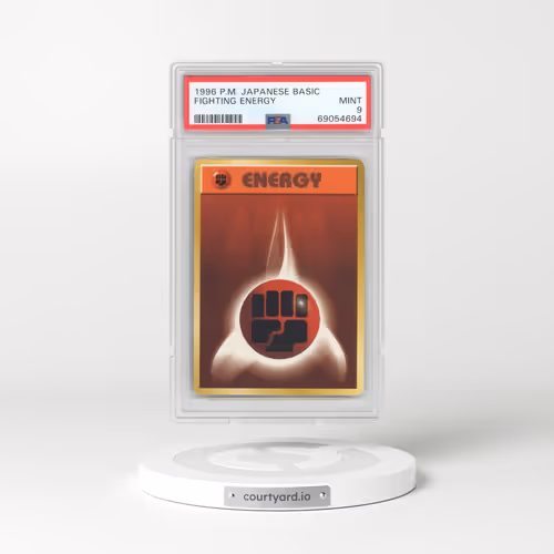 1996 Japanese Base Set Fighting Energy (PSA 9 MINT)