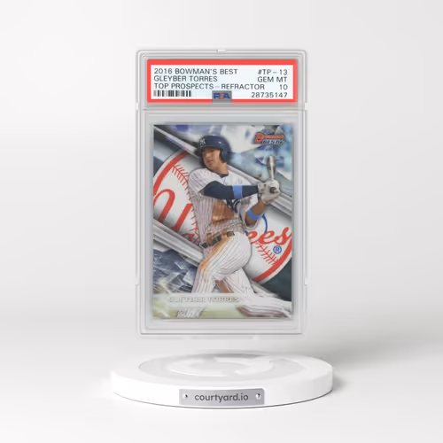 2016 Bowman's Best Top Prospects #TP-13 Gleyber Torres - Refractor (PSA 10 GEM MINT)