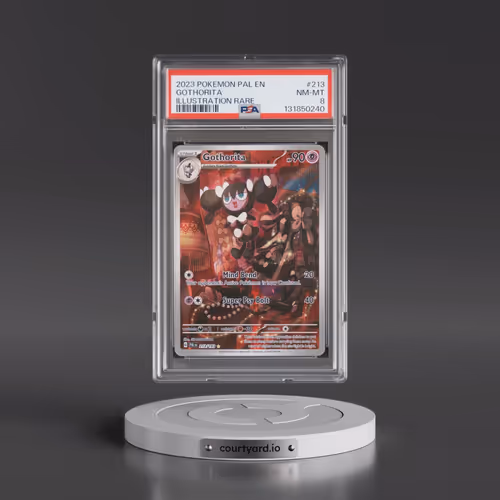 2023 Pokémon Pal EN-Paldea Evolved #213 Gothorita - Illustration Rare (PSA 8 NM-MT)