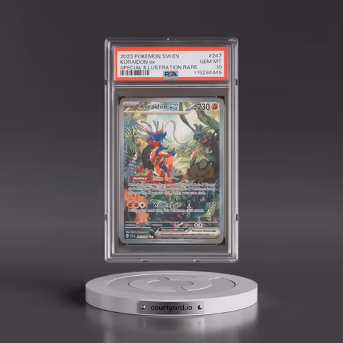 2023 Pokémon Svi EN-Scarlet & Violet #247 Koraidon EX - Holo Special Illustration Rare (PSA 10 GEM M