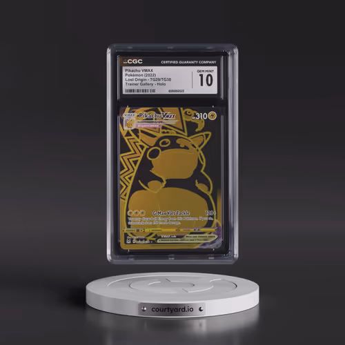 2022 Lost Origin #TG29/TG30 Pikachu VMAX - Trainer Gallery Holo (CGC 10 GEM MINT)