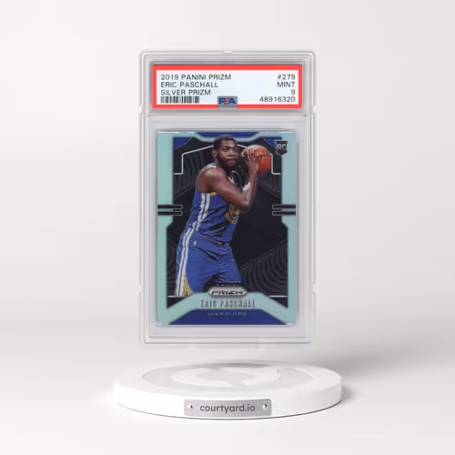 2019 Panini Prizm #279 Eric Paschall - Silver Prizm (PSA 9 MINT)