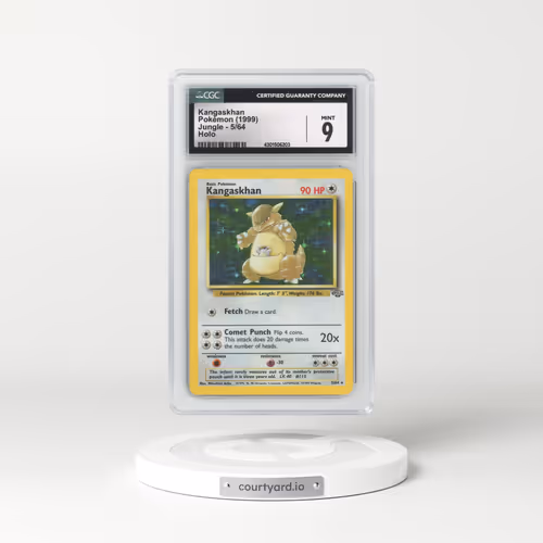 1999 Jungle #5/64 Kangaskhan - Holo (CGC 9 MINT)