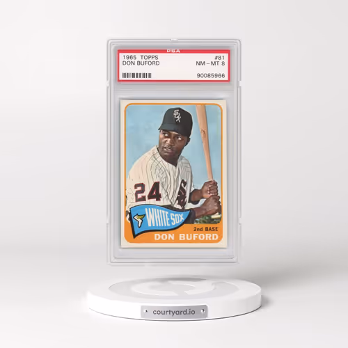 1965 Topps #81 Don Buford (PSA 8 NM-MT)