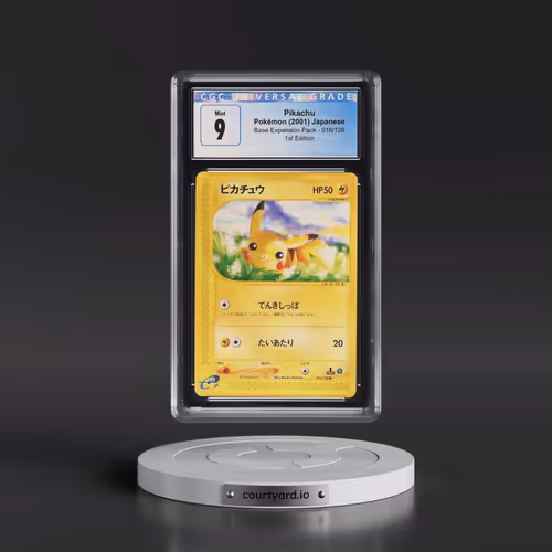 2001 Pokémon Expedition #016 Pikachu - 1st Edition (CGC 9 MINT)