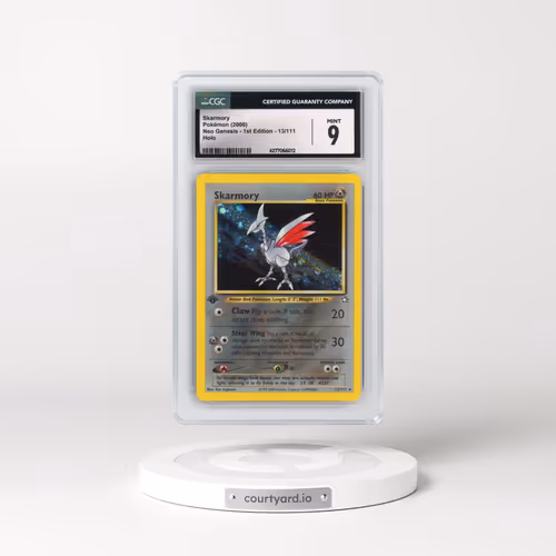 2000 Neo Genesis #13/111 Skarmory - 1st Edition Holo (CGC 9 MINT)