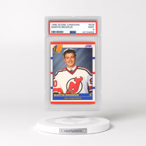 1990 Score Canadian #439 Martin Brodeur (PSA 9 MINT)