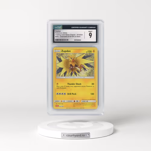 2023 Trading Card Game Classic - CLV, CLC, CLB #012/034 Zapdos - Holo Charizard & Ho-Oh ex Deck - CL