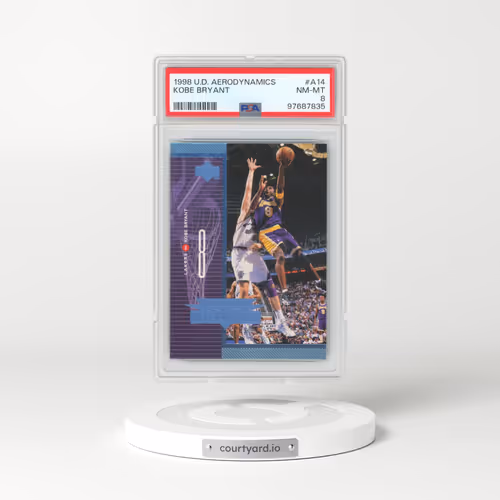 1998 Upper Deck Aerodynamics #A14 Kobe Bryant (PSA 8 NM-MT)