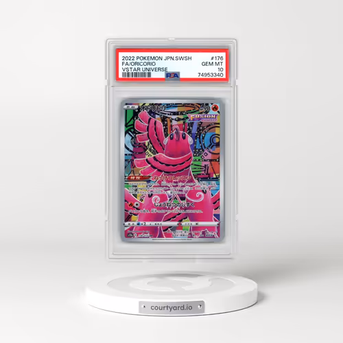 2022 Pokémon Sword & Shield Vstar Universe #176 Oricorio - Full Art (PSA 10 GEM MINT)