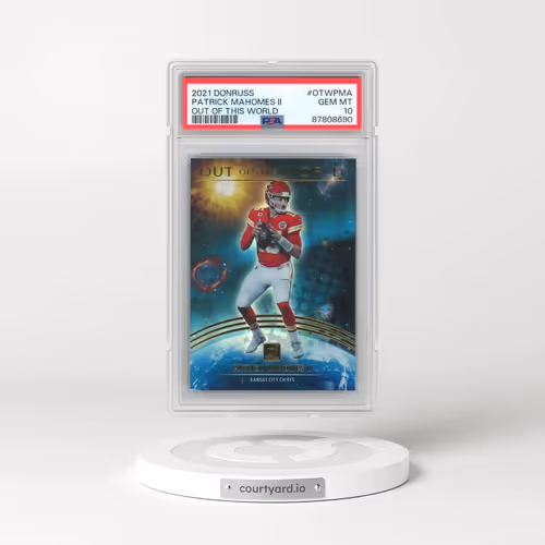 2021 Panini Donruss Out of This World #OTWPMA Patrick Mahomes II (PSA 10 GEM MINT)