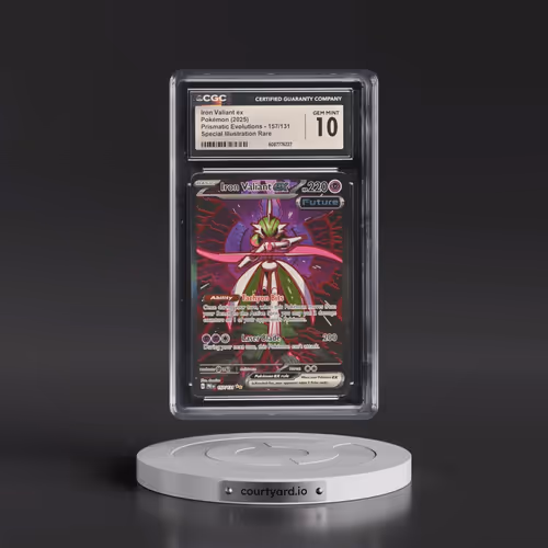 2024 Prismatic Evolutions - PRE EN #157/131 Iron Valiant ex - Special Illustration Rare (Holo) (CGC
