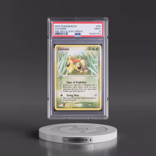 2004 Pokémon EX Fire Red & Leaf Green #56 Caterpie (PSA 9 MINT)