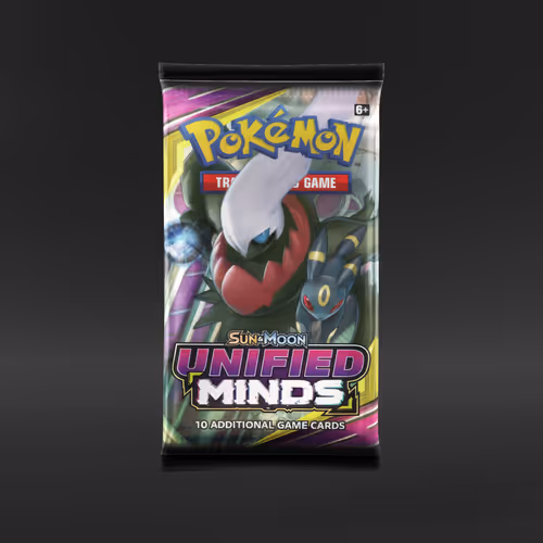 Pokémon Sun & Moon Unified Minds (1 Booster Pack - Art May Vary)