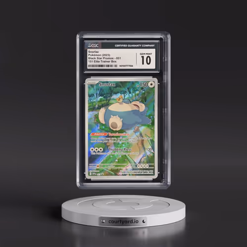 2023 Black Star Promos - Scarlet & Violet SVPEN #051 Snorlax - 151 Elite Trainer Box (Holo) (CGC 10