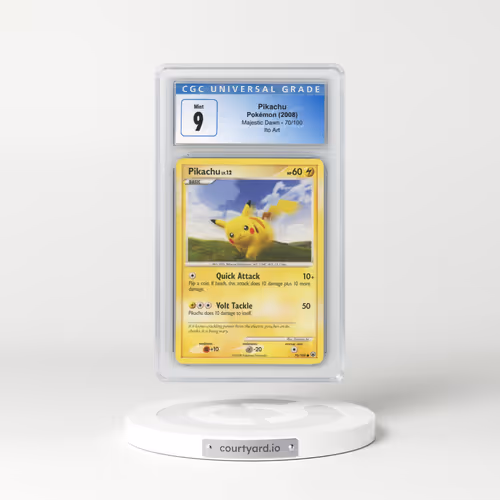 2008 Majestic Dawn #70/100 Pikachu - Ito Art (CGC 9 MINT)