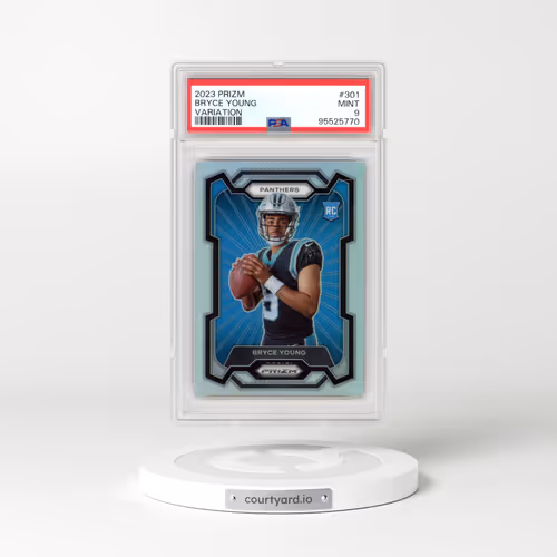 2023 Panini Prizm #301 Bryce Young - Variation (PSA 9 MINT)