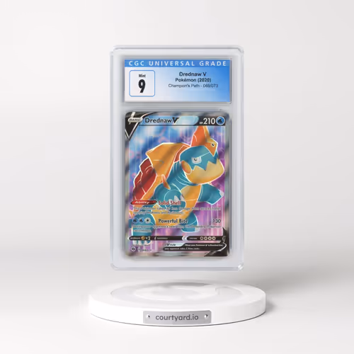 2020 Champion's Path #069/073 Drednaw V - Ultra Rare Holo (CGC 9 MINT)