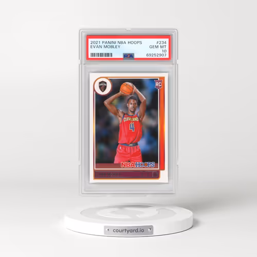 2021 Panini NBA Hoops #234 Evan Mobley (PSA 10 GEM MINT)