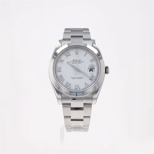 Rolex Datejust 41mm White Roman