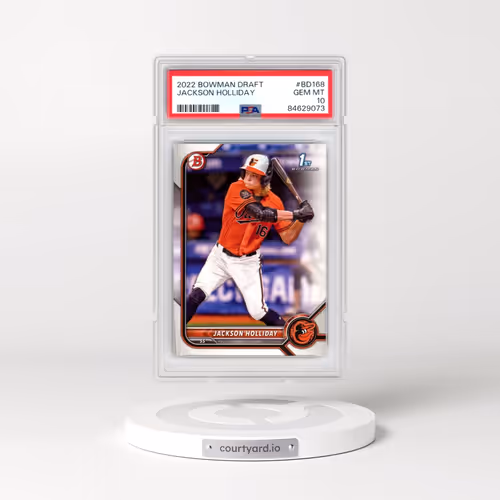 2022 Bowman Draft #BD168 Jackson Holliday (PSA 10 GEM MINT)
