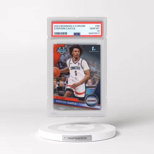 2023 Bowman University Chrome #88 Stephon Castle (PSA 10 GEM MINT)