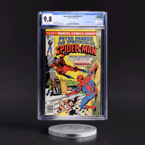 Spectacular Spider-Man #1 CGC 9.8 White Pages (Marvel Comics, 12/76)