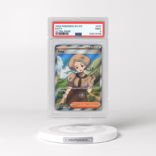 2023 Pokémon Svi EN-Scarlet & Violet #237 Katy - Ultra Rare (PSA 9 MINT)