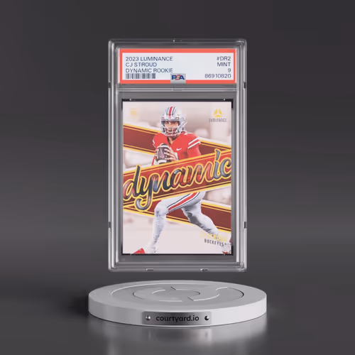2023 Panini Luminance Dynamic Rookies #DR2 CJ Stroud (PSA 9 MINT)