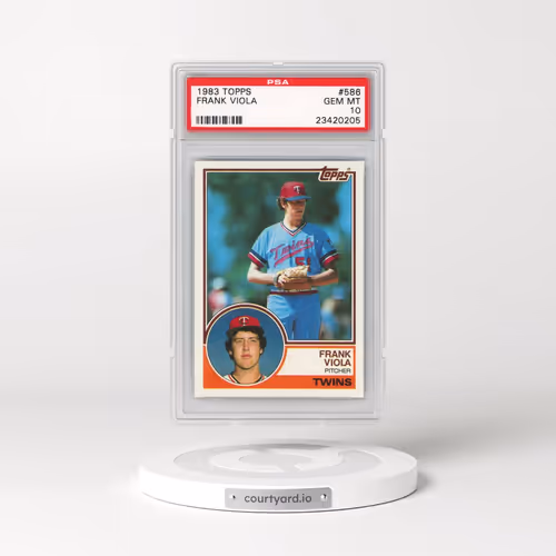 1983 Topps #586 Frank Viola (PSA 10 GEM MINT)