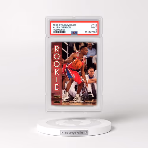1996 Stadium Club Rookies 2 #R16 Allen Iverson (PSA 9 MINT)