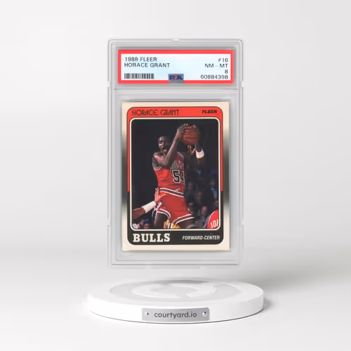 1988 Fleer #16 Horace Grant (PSA 8 NM-MT)