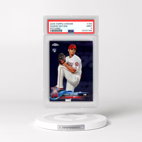 2018 Topps Chrome #150 Shohei Ohtani - Pitching (PSA 9 MINT)