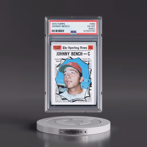 1970 Topps #464 Johnny Bench (PSA 6 EX-MT)