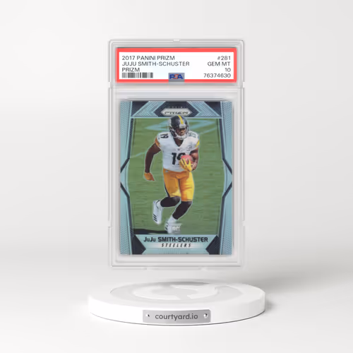 2017 Panini Prizm #281 Juju Smith-Schuster - Prizm (PSA 10 GEM MINT)