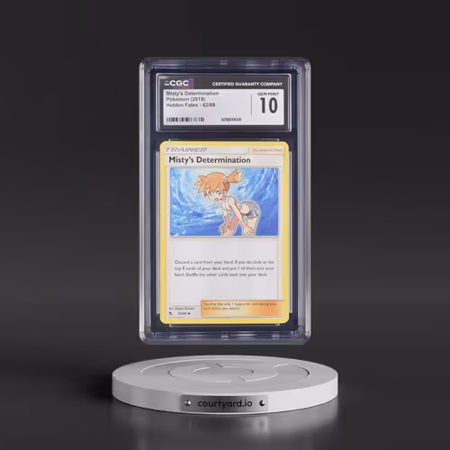 2019 Hidden Fates #62/68 Misty's Determination (CGC 10 GEM MINT)
