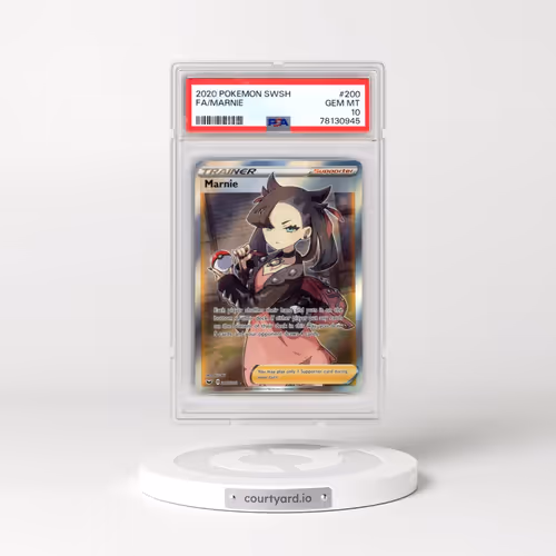 2020 Pokémon Sword & Shield #200 Marnie - Full Art (PSA 10 GEM MINT)
