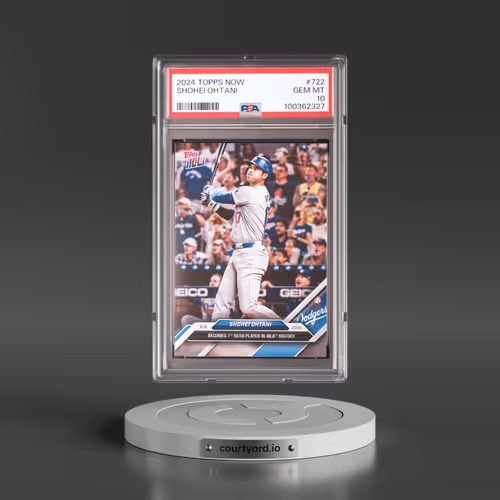 2024 Topps Now #722 Shohei Ohtani (PSA 10 GEM MINT)