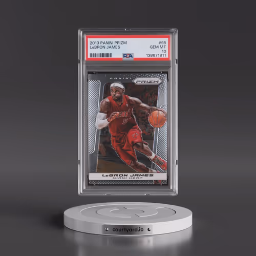 2013 Panini Prizm #65 LeBron James (PSA 10 GEM MINT)