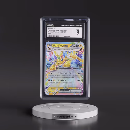 2024 Pokémon Sv8a-Terastal Fest EX #052 Jolteon EX - Holo (CGC 9 MINT)