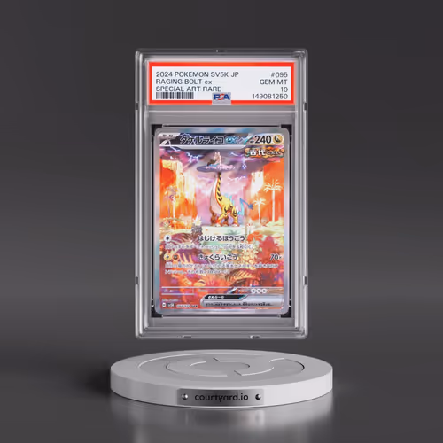 2024 Pokémon Sv5k-Wild Force #095 Raging Bolt EX - Holo Special Art Rare (PSA 10 GEM MINT)