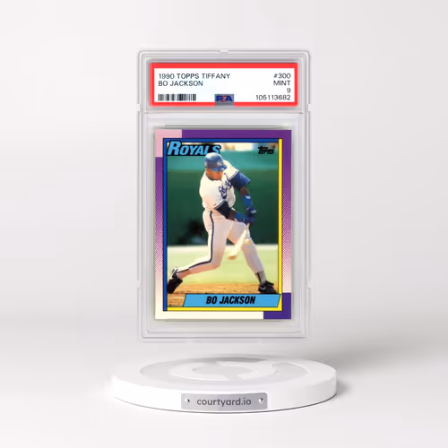 1990 Topps Tiffany #300 Bo Jackson (PSA 9 MINT)