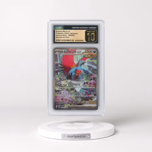 2023 Ancient Roar #090/066 Roaring Moon ex - Special Art Rare (CGC 10 PRISTINE)