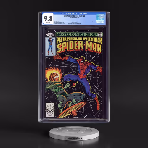 Spectacular Spider-Man #56 CGC 9.8 White Pages (Marvel Comics, 7/81)